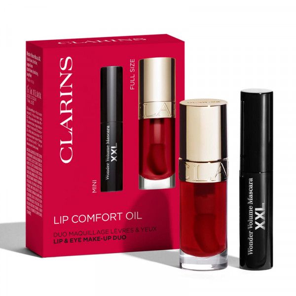 Clarins - Lip Comfort Oil 03 and Mascara Gift Set