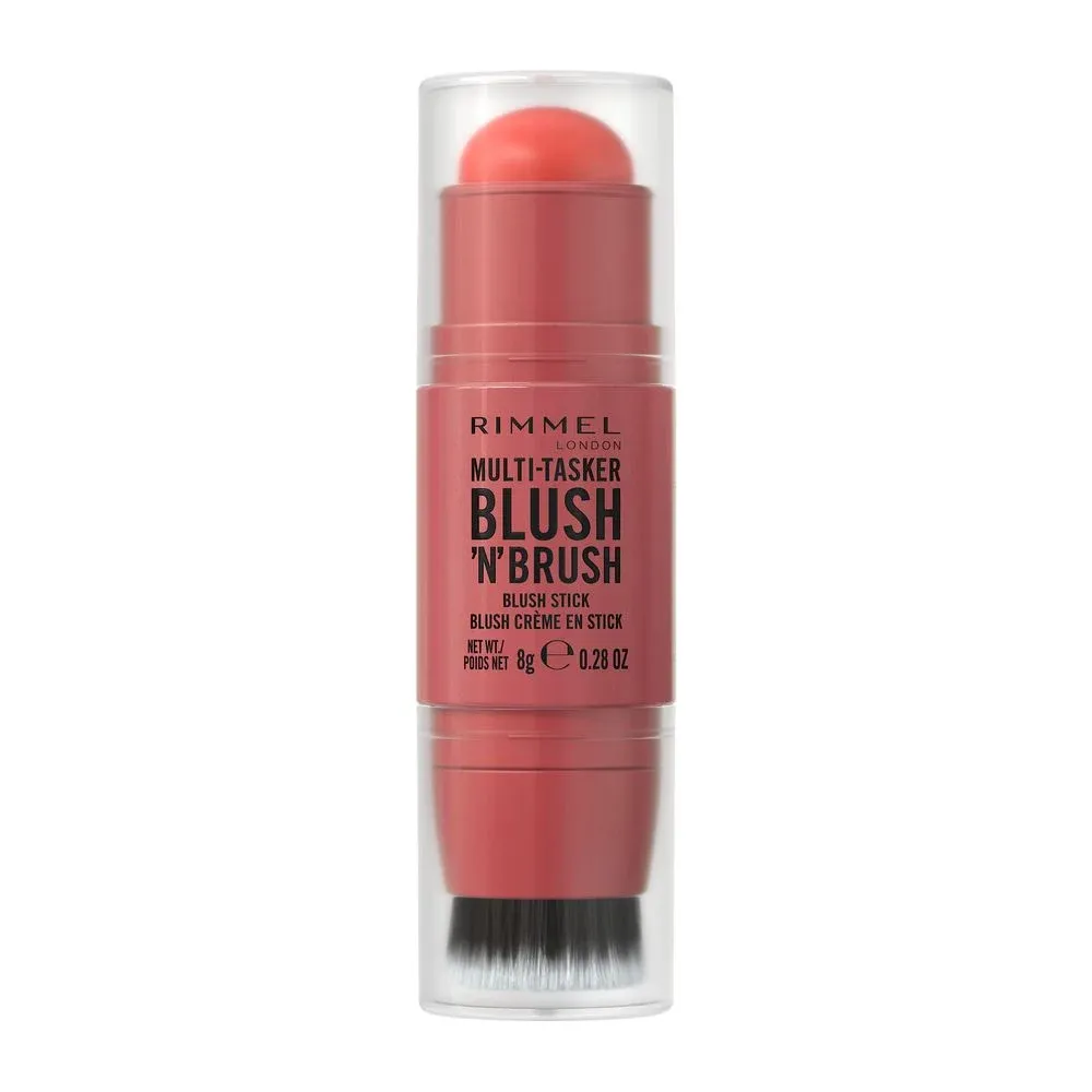 Rimmel - Multi-Tasker Blush’N’Brush Stick 8G | 250 Coral Dust