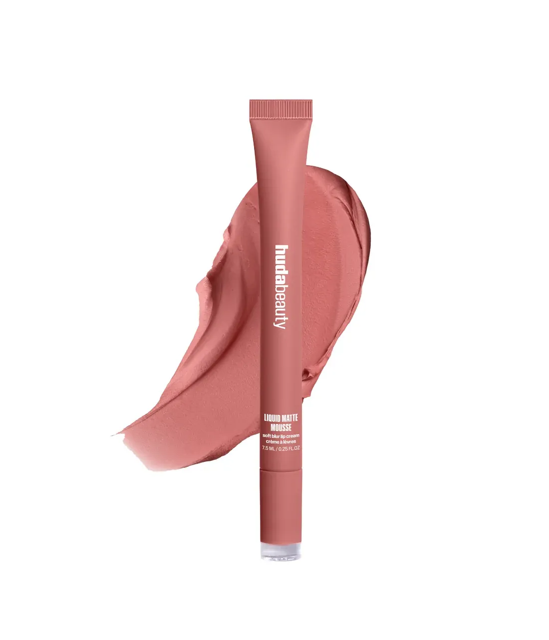Huda Beauty - Liquid Matte Mousse - Soft Blur Lip Cream | Rosy Nude