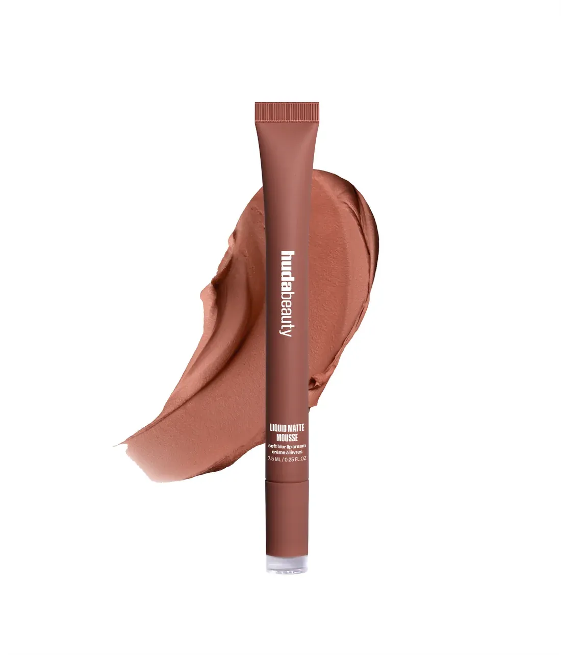 Huda Beauty - Liquid Matte Mousse - Soft Blur Lip Cream | Warm Brown