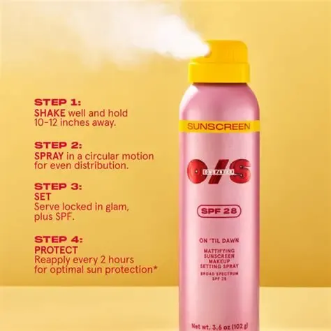 ONE/SIZE - SPF 28 - On' Til Dawn Mattifying Sunscreen Setting Spray | 30 g
