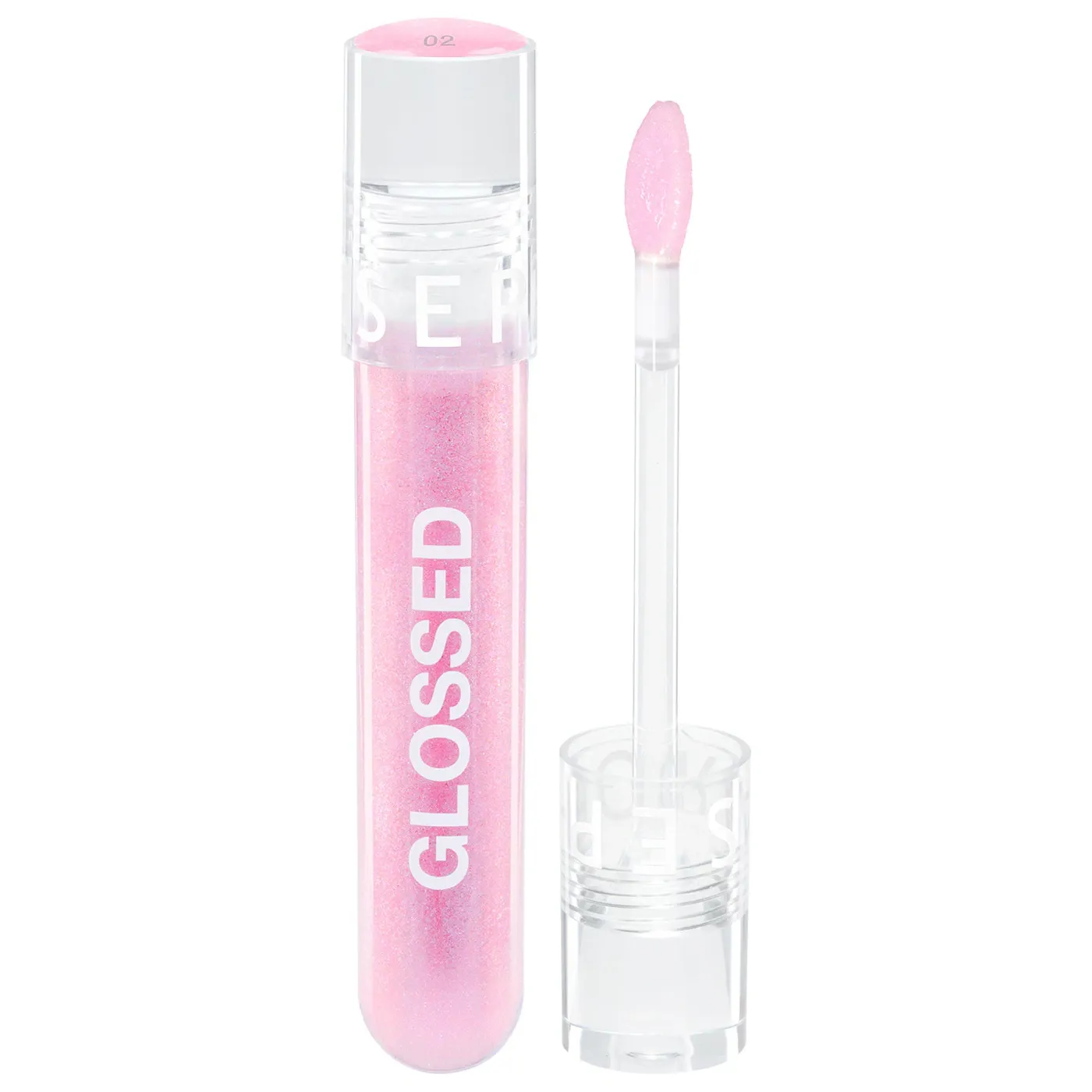 Sephora Collection - Glossed Smoothing Lip Gloss | 02 Lover - sheer soft pink shimmer