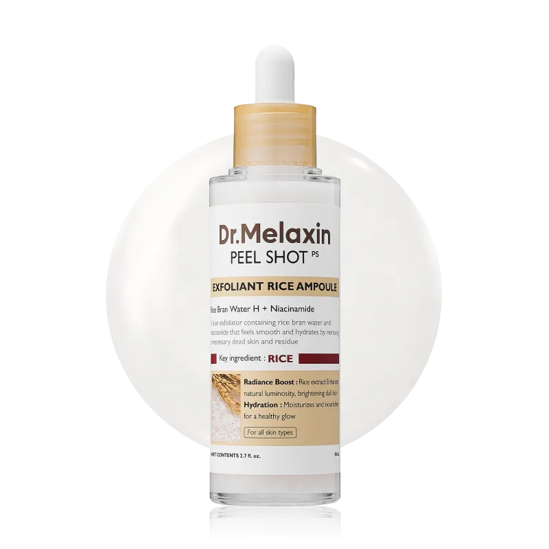 Dr. Melaxin - Peel Shot Exfoliating Glow Rice Line | 80 mL