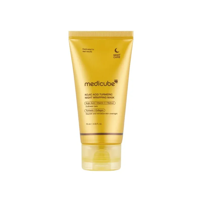 MEDICUBE - Kojic Acid Turmeric Night Wrapping Mask | 75 mL