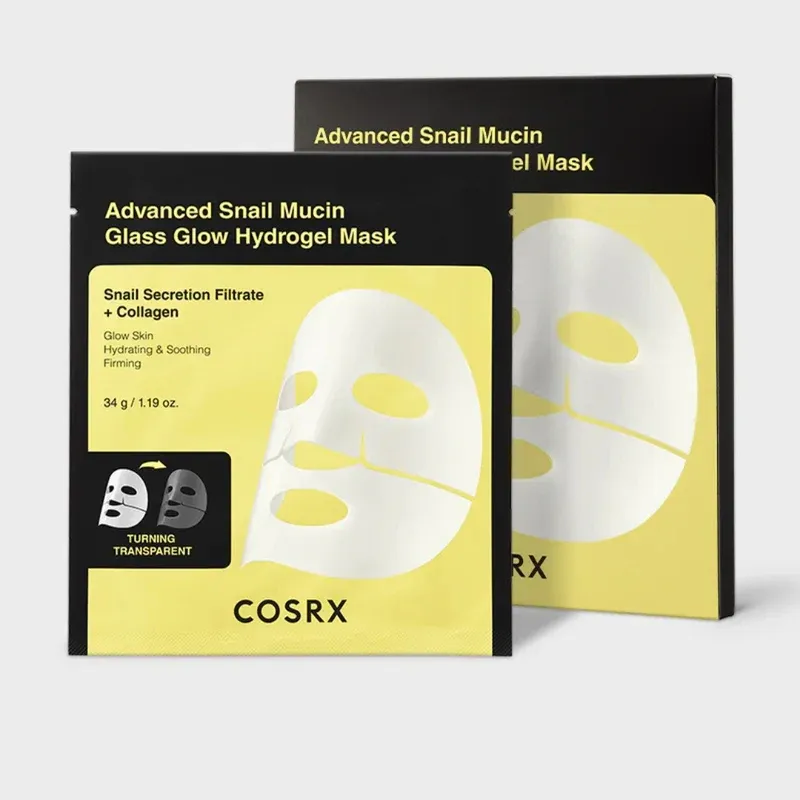 MEDICUBE - Advanced Snail Mucin Glass Glow Hydrogel | 1 Sheet Mask