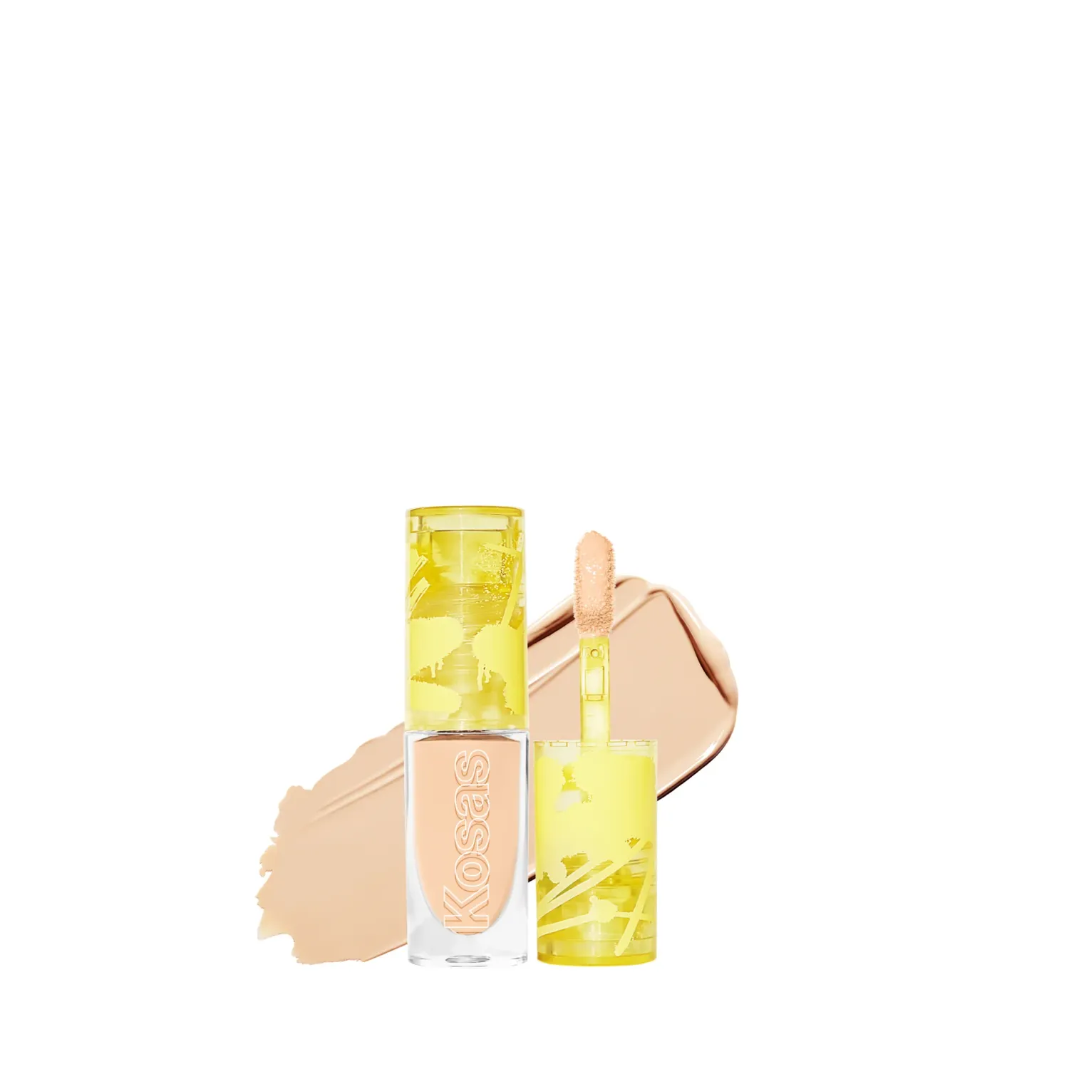 Kossas - Mini Revealer Super Creamy + Brightening Concealer with Caffeine and Hyaluronic Acid 2 mL | Tone 03 W