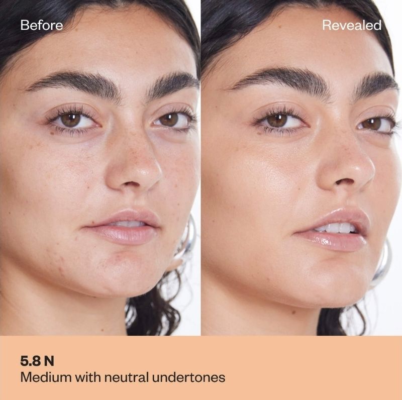 Kosas - Mini Revealer Super Creamy + Brightening Concealer with Caffeine and Hyaluronic Acid 2 mL | 5.8 N Medium with Neutral Undertones