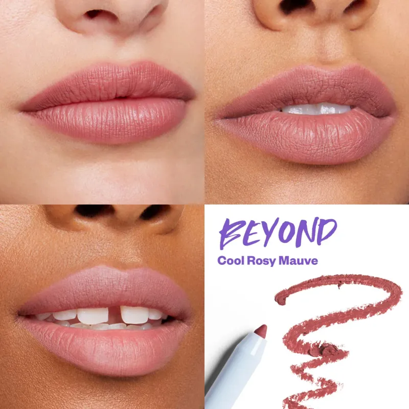 Kossas - Hotliner - Hyaluronic Acid Contouring Lip Liner | Beyond - Cool Rosy Mauve