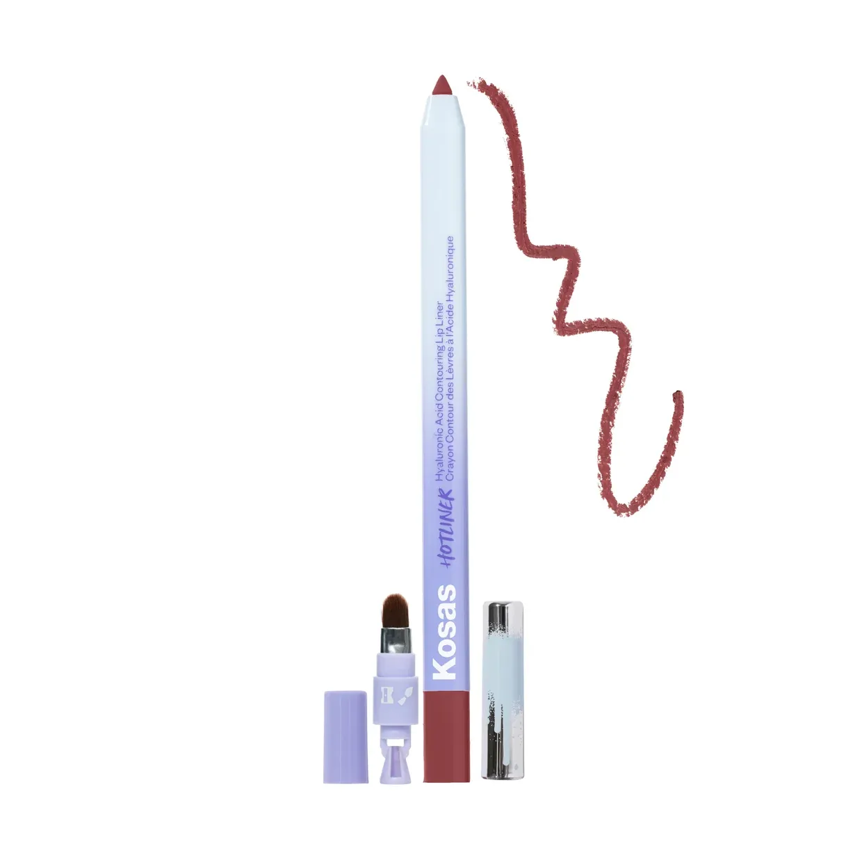 Kossas - Hotliner - Hyaluronic Acid Contouring Lip Liner | Beyond - Cool Rosy Mauve