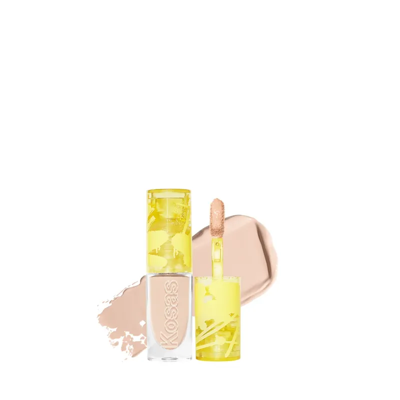 Kossas - Mini Revealer Super Creamy + Brightening Concealer with Caffeine and Hyaluronic Acid 2 mL | Tone 3.6 C  - Light  With Cool Pink Undertones
