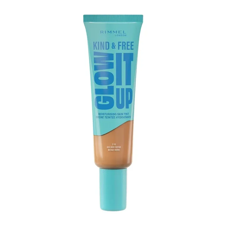 Rimmel - KIND &amp; FREE GLOW IT UP liquid foundation | 210 Golden Beige