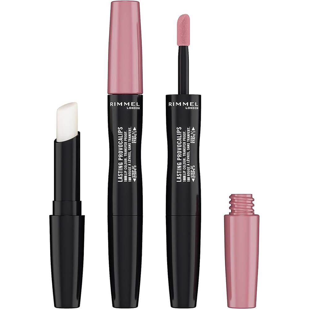 Rimmel - Lasting Provocalips Double Ended Liquid Lipstick | 220 Come Up Roses