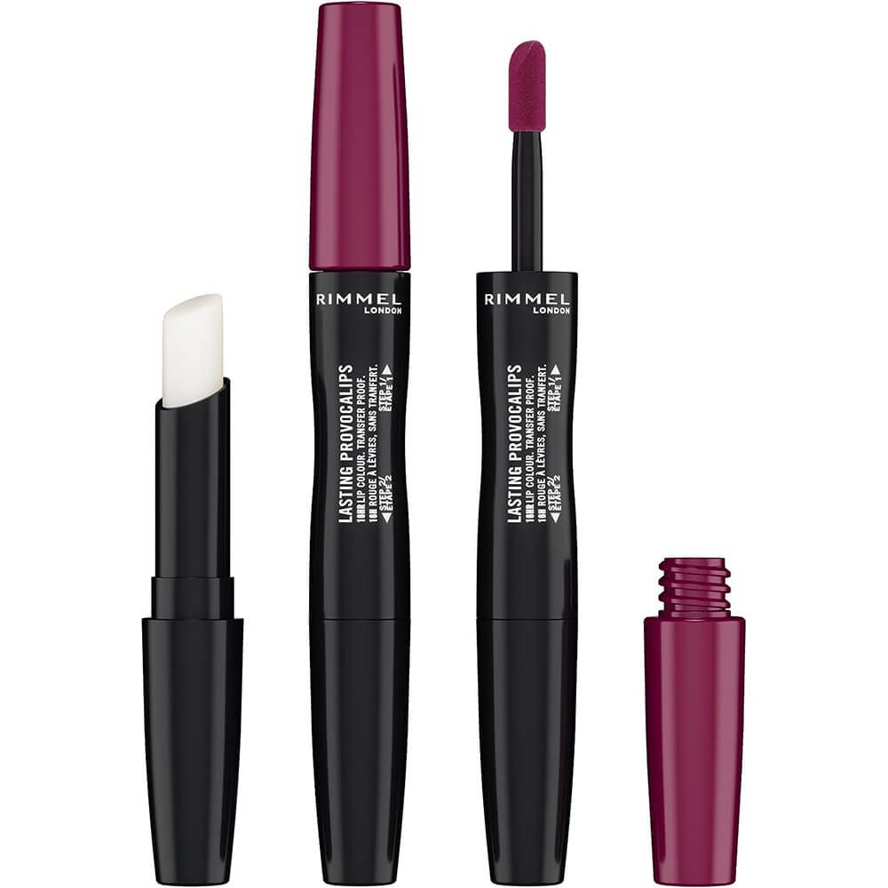 Rimmel - Lasting Provocalips Double Ended Liquid Lipstick | 440 Maroon Swoon