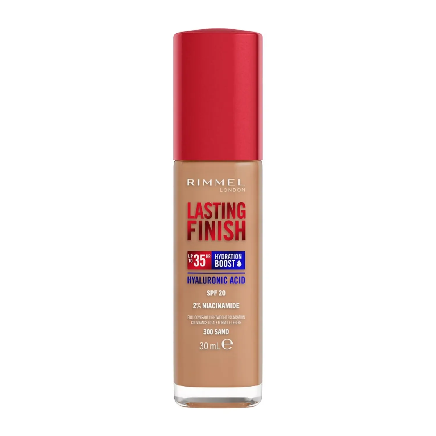 Rimmel - Lasting Finish 35H Hydration Boost – Foundation | 300 Sand