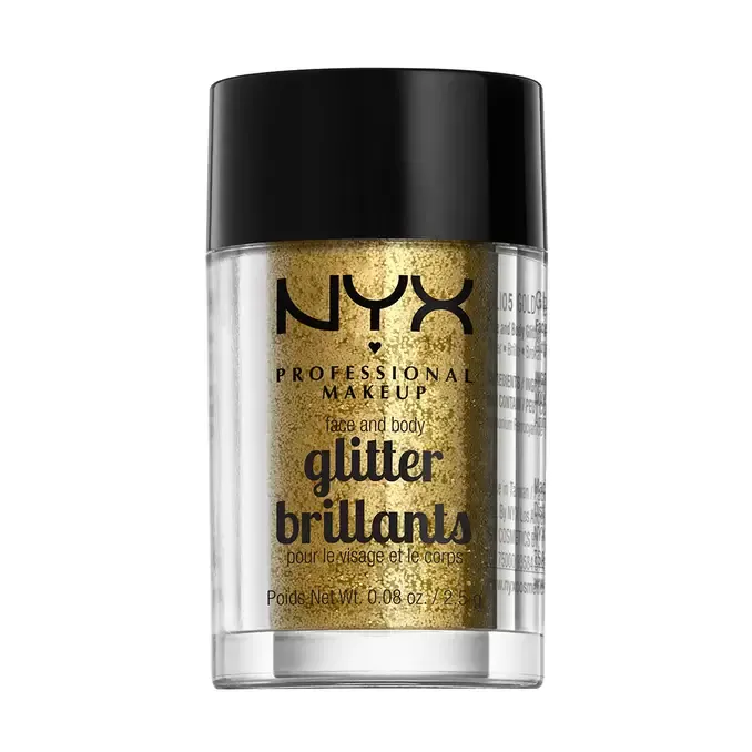 NYX - Face &amp; Body Glitter -Loose Glitters | Gold