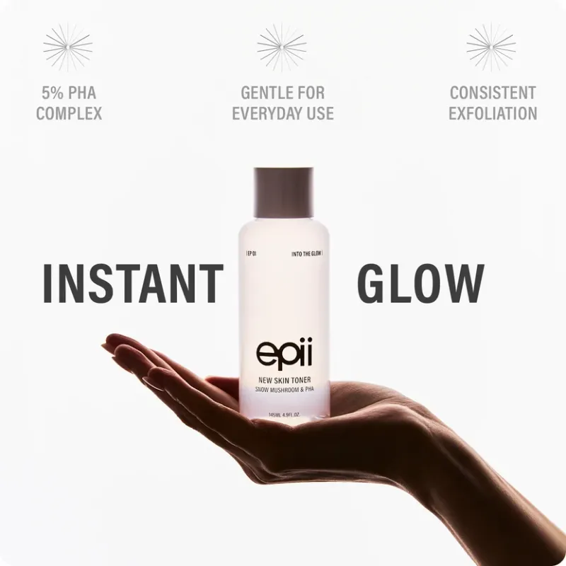 EPII - New Skin Toner Snow Mushroom &amp; PHA | 145 mL