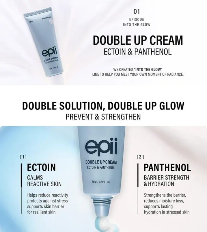 EPII - Double Up Cream Ectoin &amp; Panthenol | 50 mL