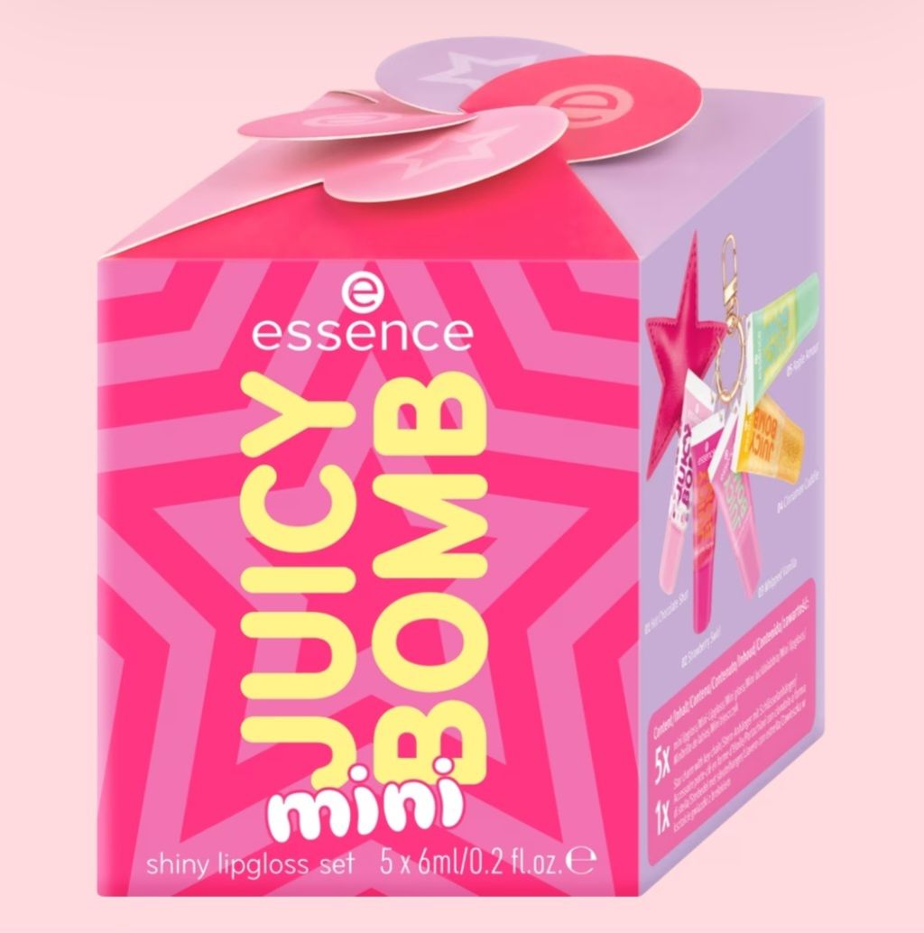 ESSENCE - Juicy Bomb Mini Shiny Lipgloss Set