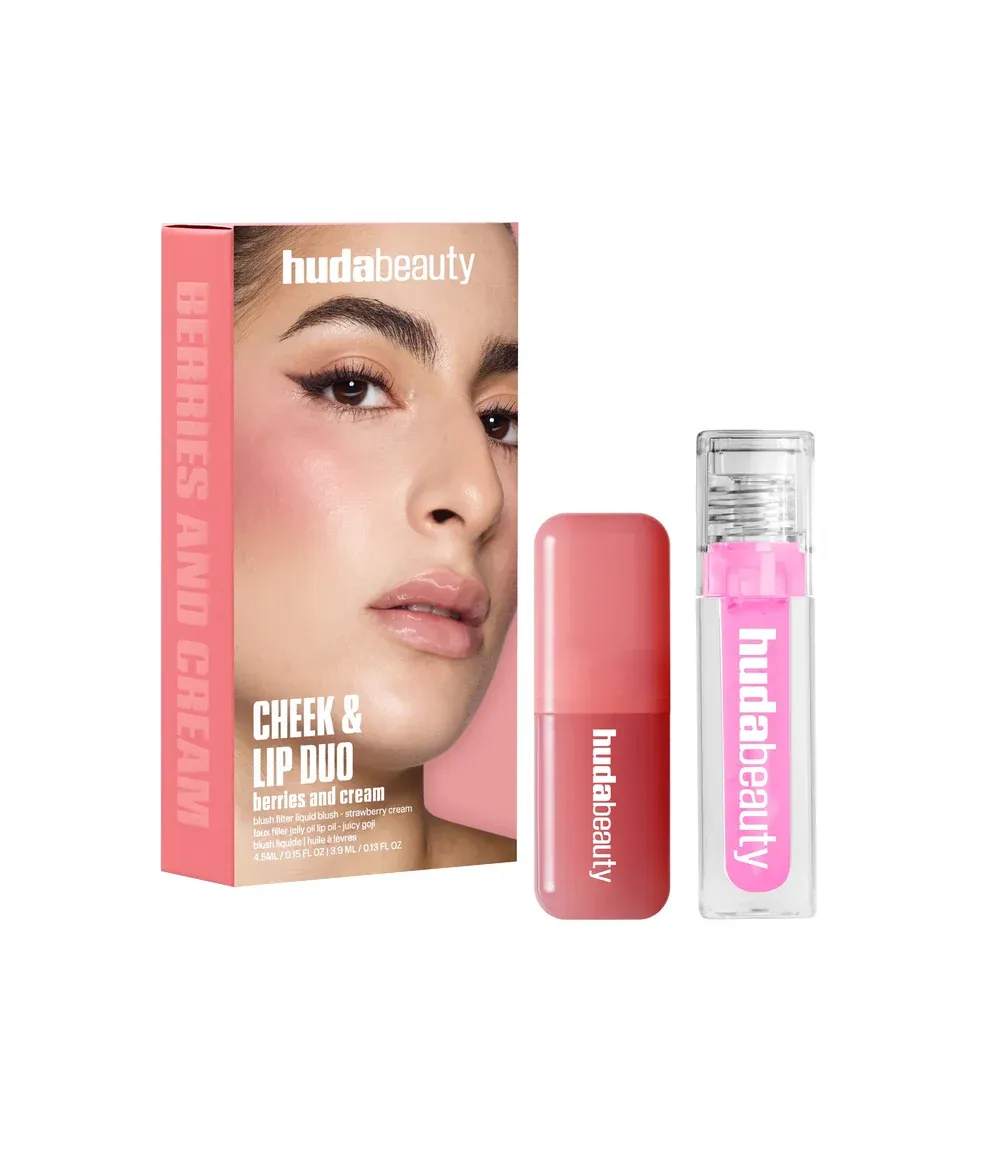 Huda Beauty - Cheek &amp; Lip Duo Berries And Cream