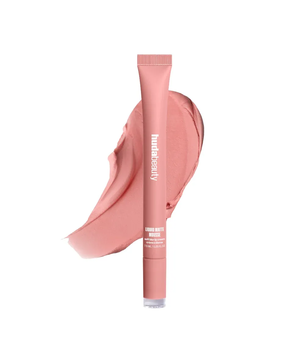 Huda Beauty - Liquid Matte Mousse Soft Blur Lip Cream | Baby Pink