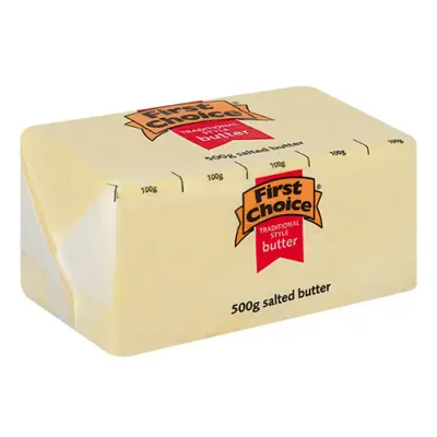 First Choice Butter 500g (Salted)