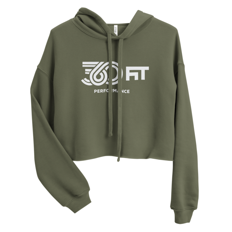 Cropped Pullover Hoodie