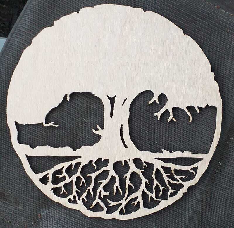 Copacul Vietii - lemn - pachet 5 buc