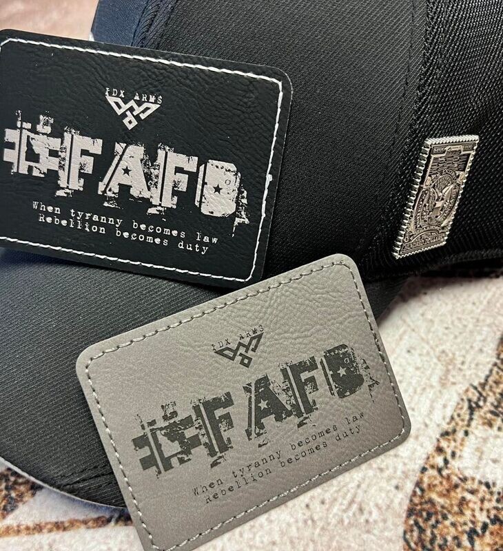 Leatherette Hat Patches