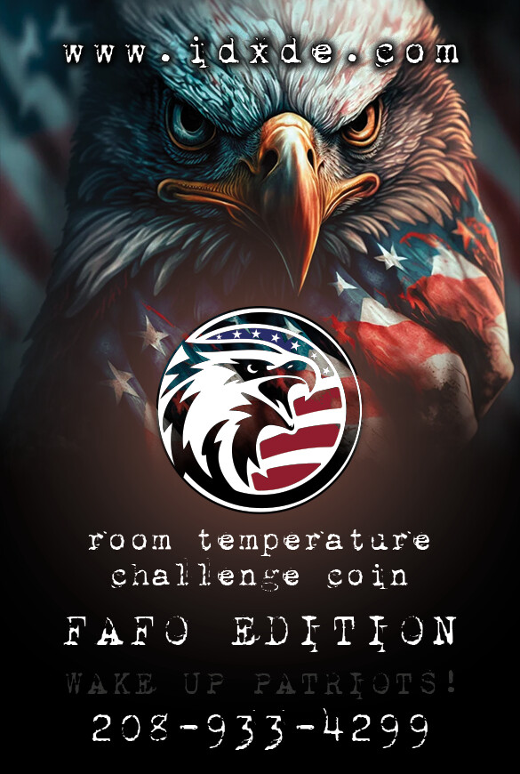 FAFO Room Temperature Challenge Coin