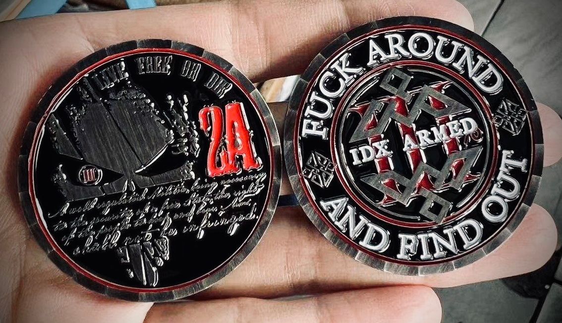 FAFO Room Temperature Challenge Coin