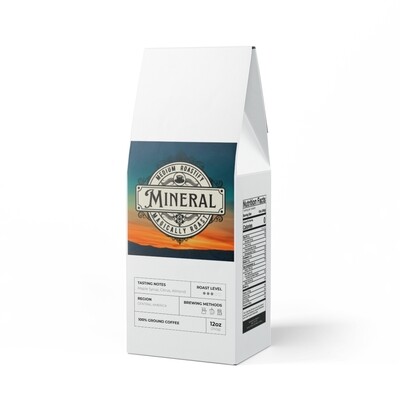 Mineral Medium Roast Coffee,
Available to the United States &amp; Canada Only!