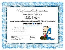 Certificate of Appreciation