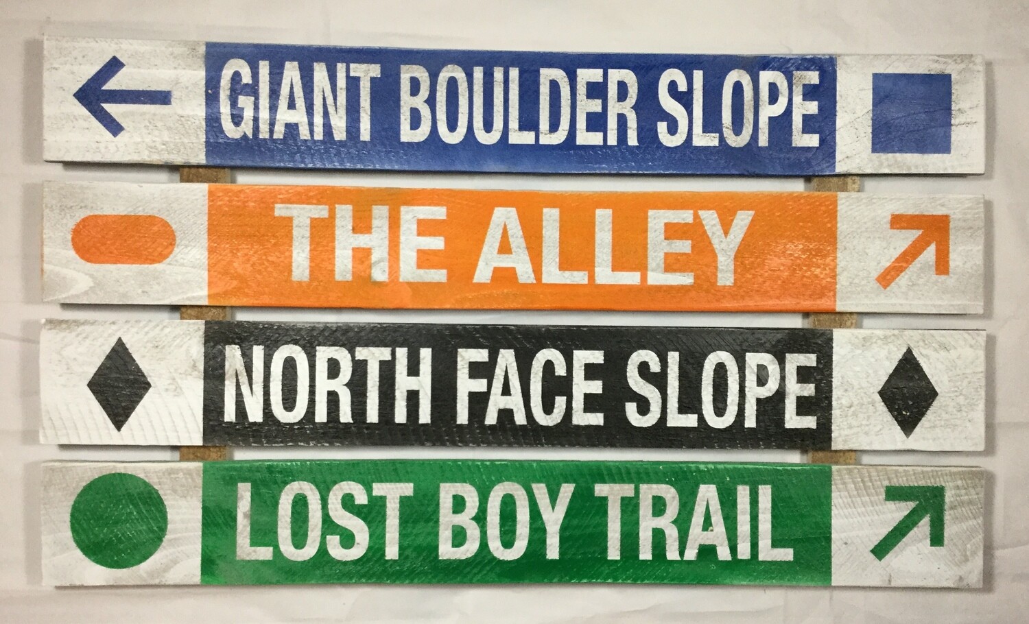 4 Trail Sign Seven Springs North face