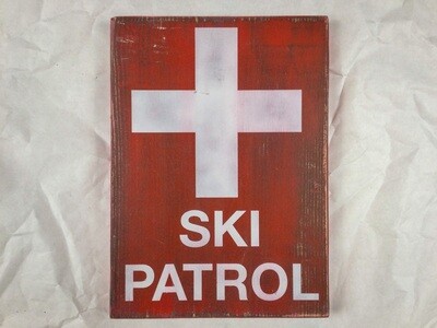 Ski Patrol Signs