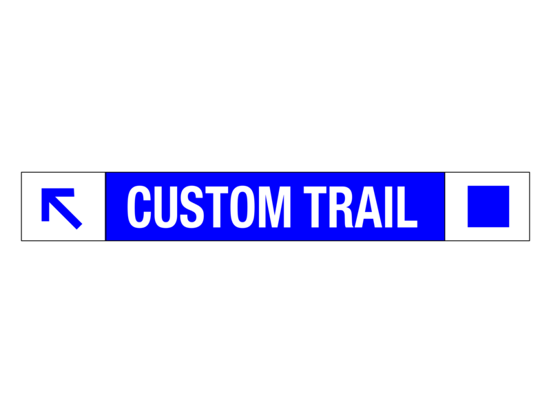 Small Trail Sign Custom