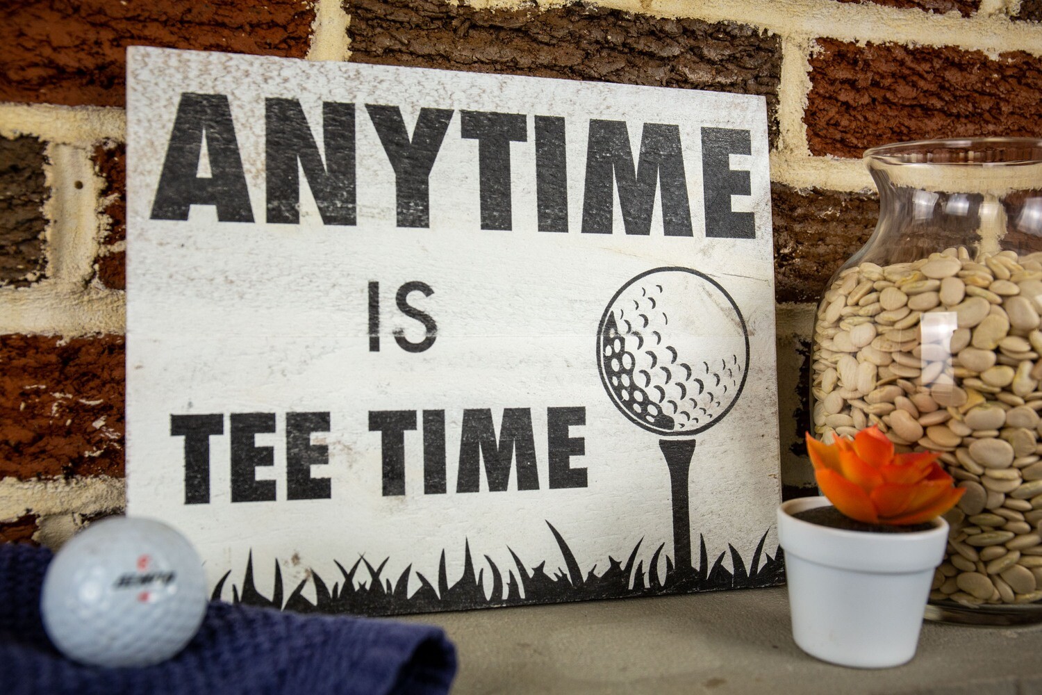 Anytime is Tee Time Sign