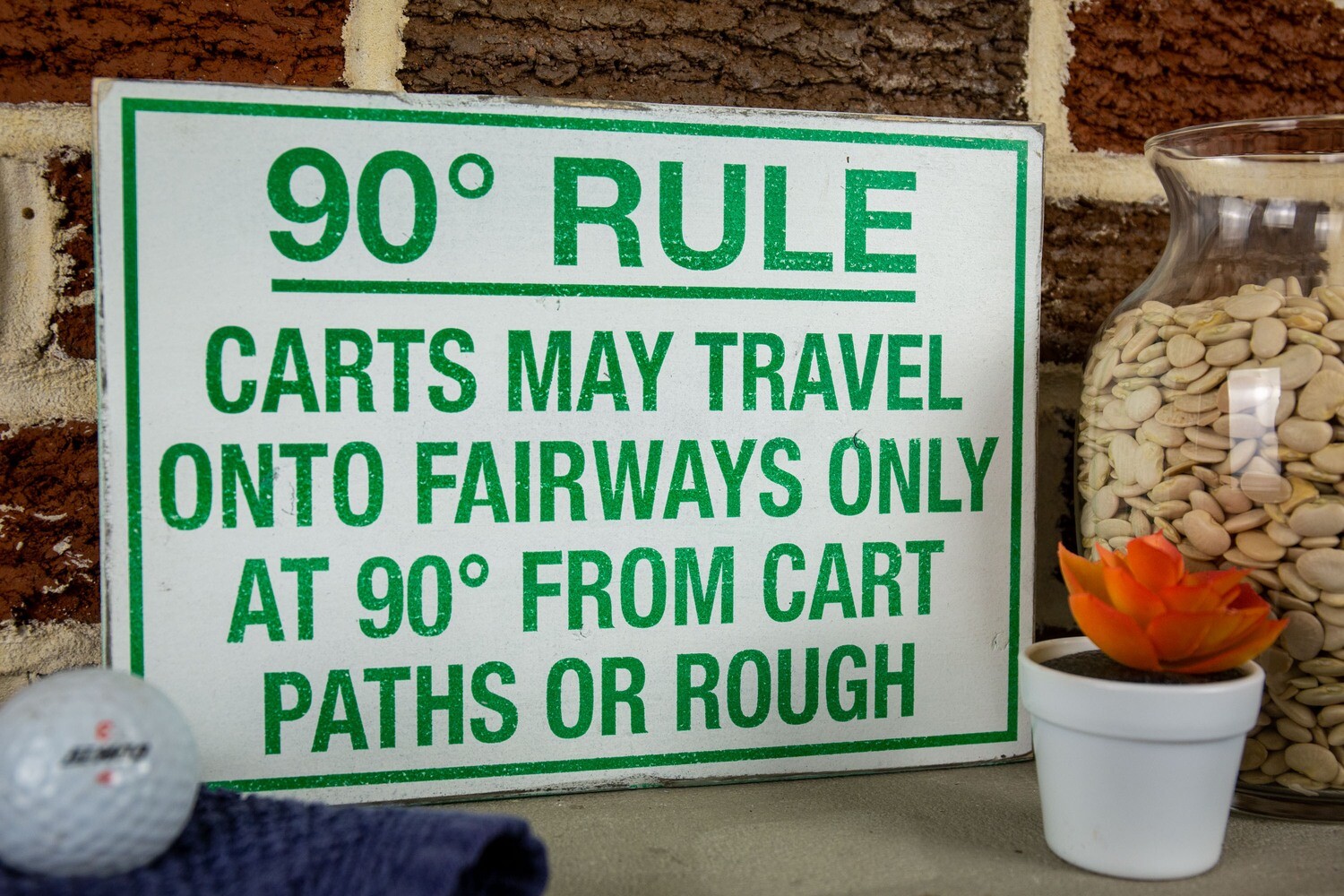 90° Rule Sign