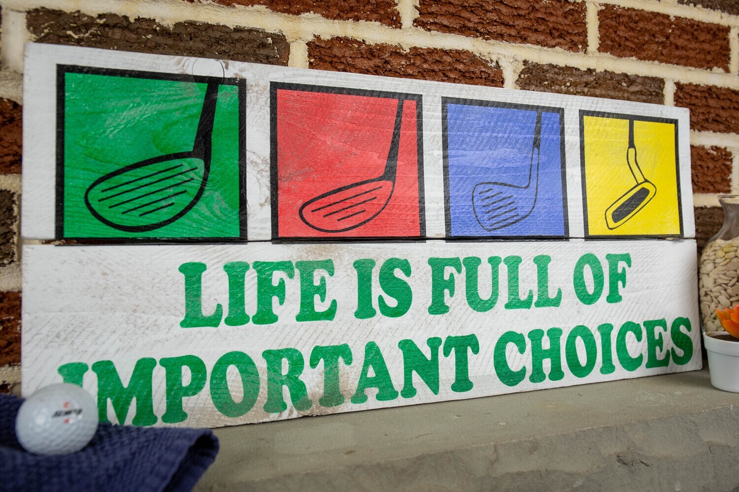 Important Choices Sign