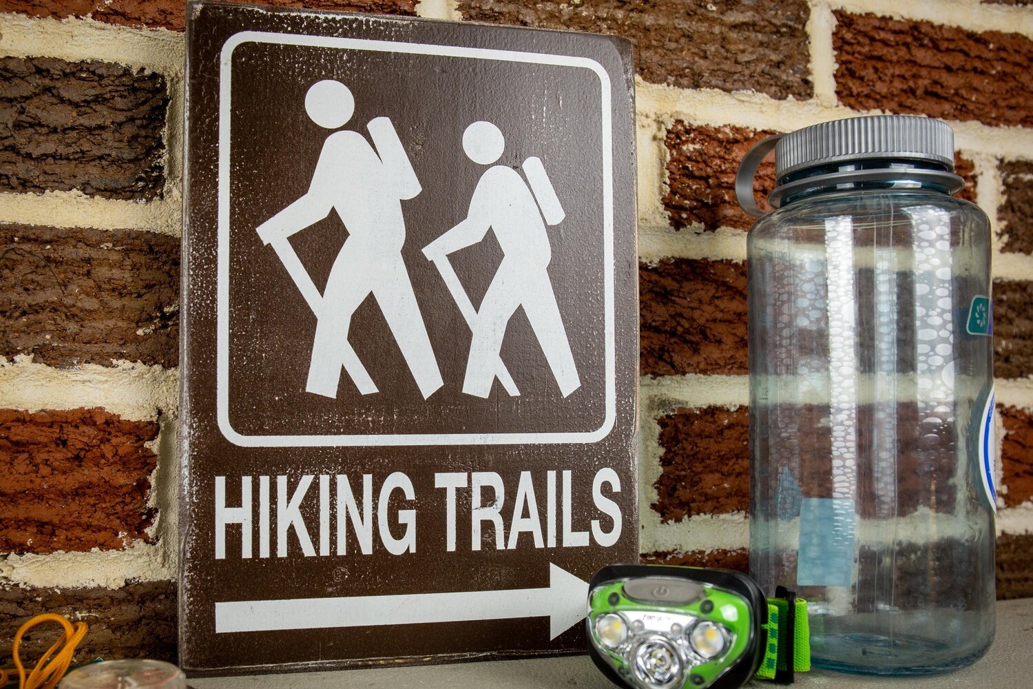 Hiking Trails Directional Sign