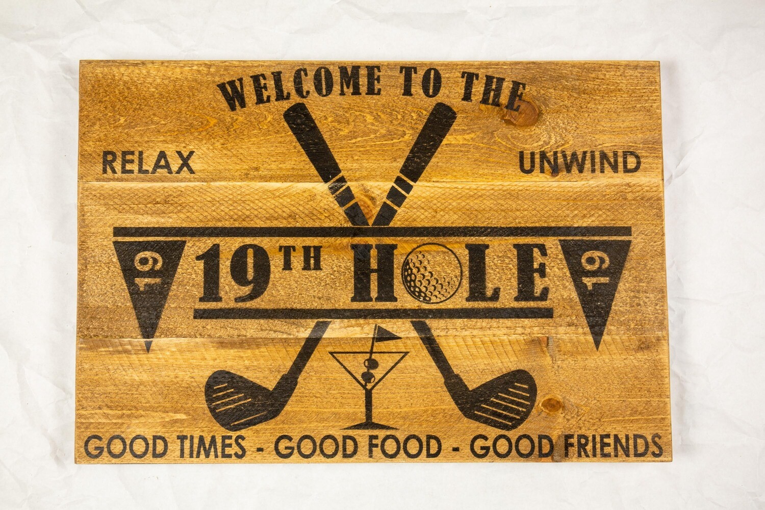 19th Hole Bar Sign