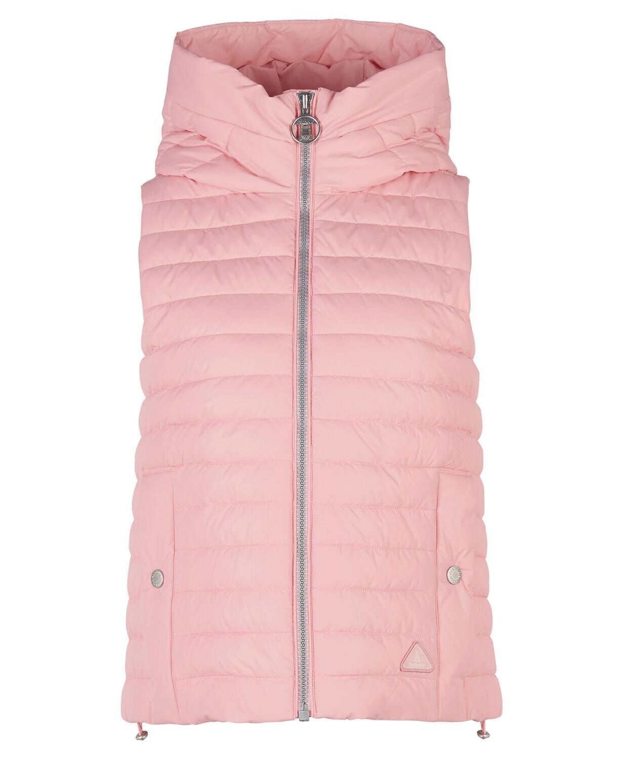 BARBOUR DOUDOUNE SANS MANCHE ROSE, Tailles: 8