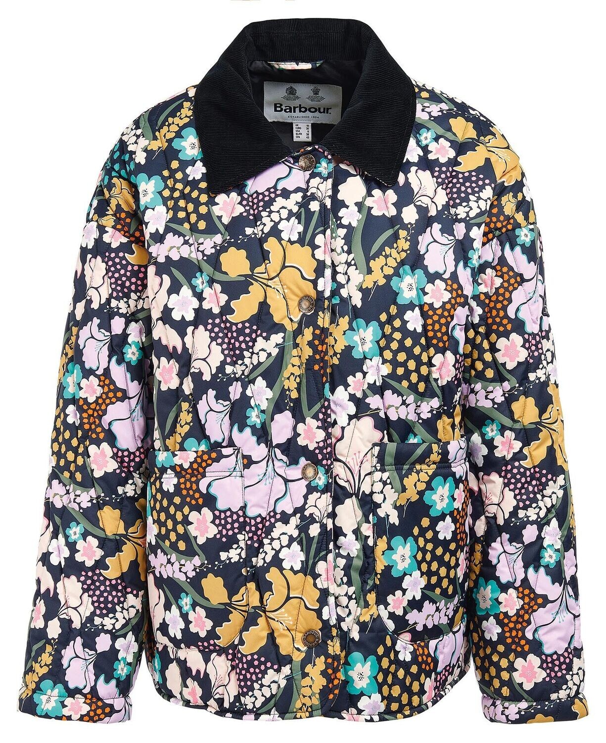 DESIGN - Veste en jacquard à imprimé fleurs - Crème