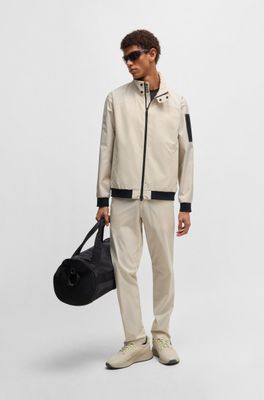 Veste Déperlante avec doublure en Mesh Beige