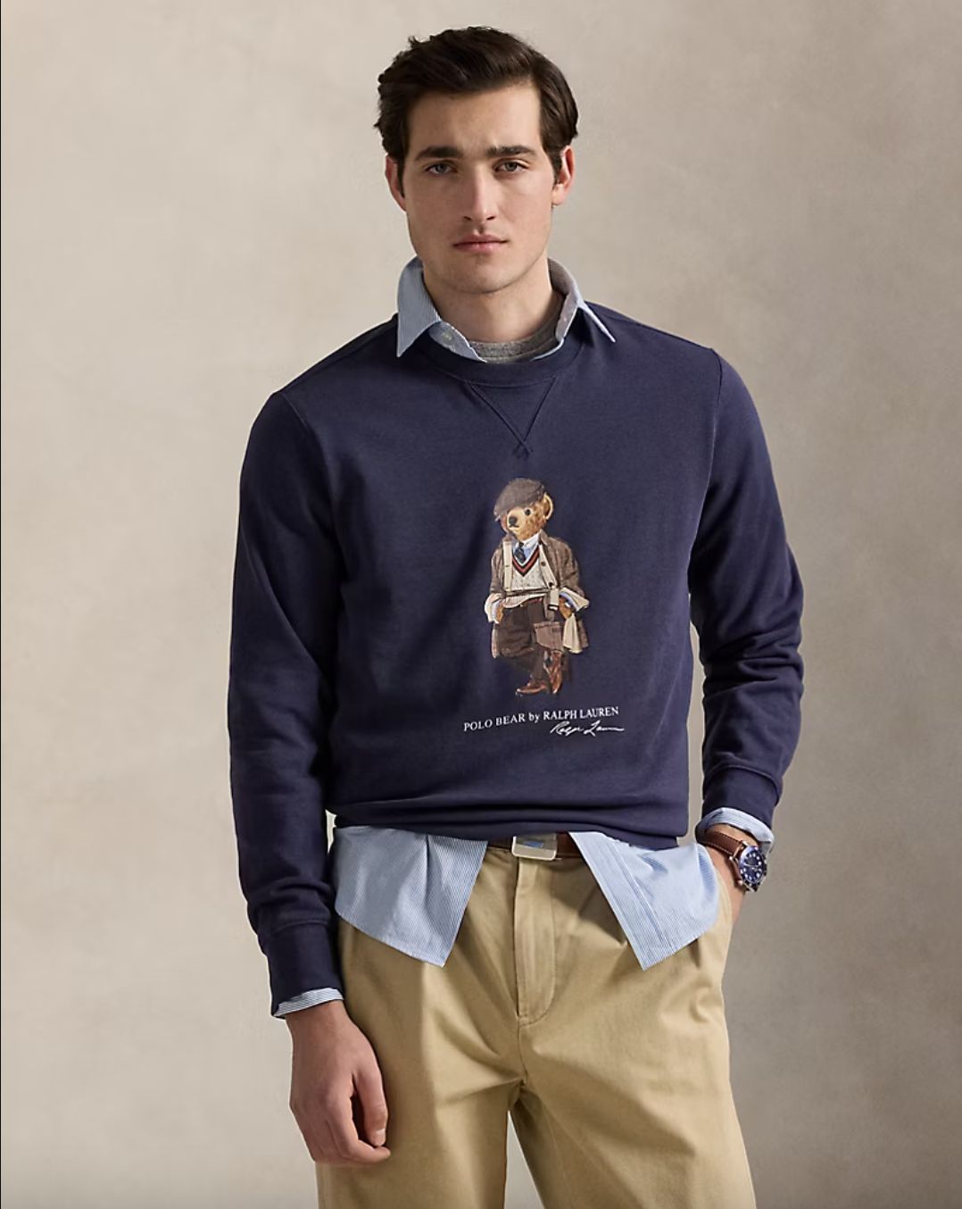 POLO BEAR FLEECE SWEATSHIRT