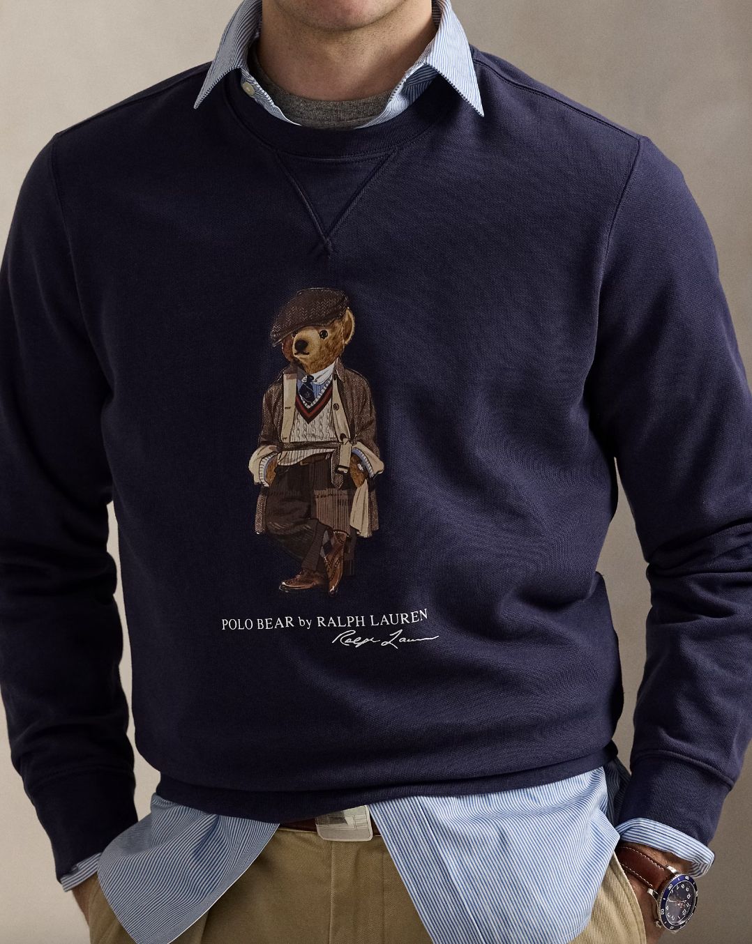 POLO BEAR FLEECE SWEATSHIRT, Taille: XL