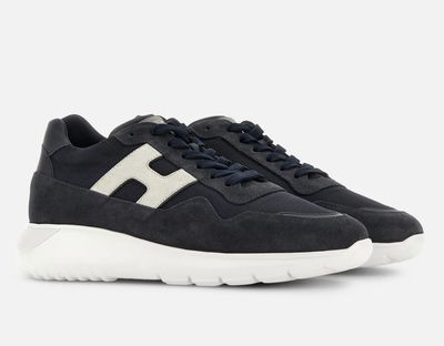 Hogan Sneakers Hogan Interactive Bleu Argente