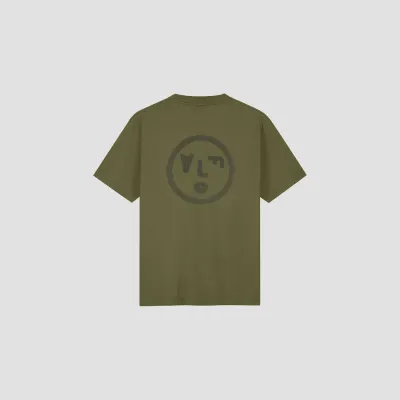 LINED FACE TEE OLIVE NIGHT