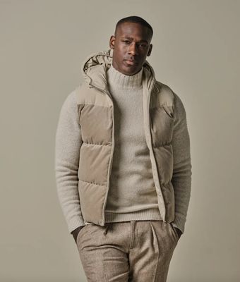 Corduroy bodywarmer