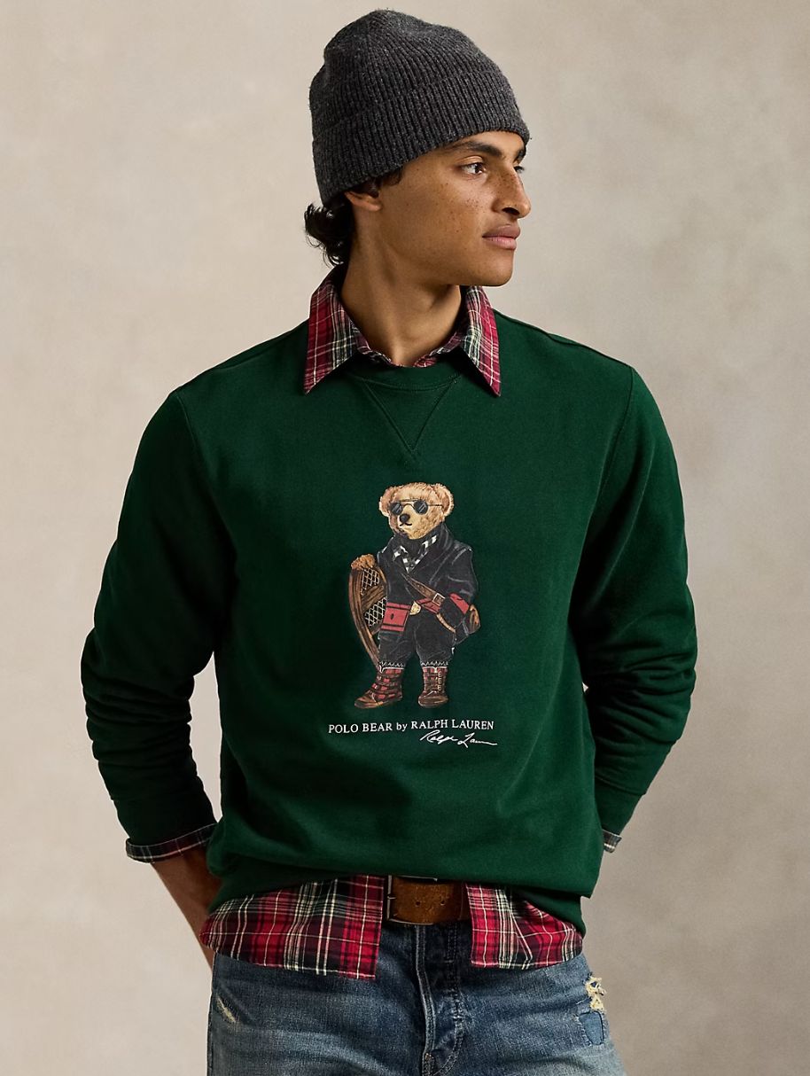 POLO BEAR FLEECE SWEATSHIRT, Taille: XS