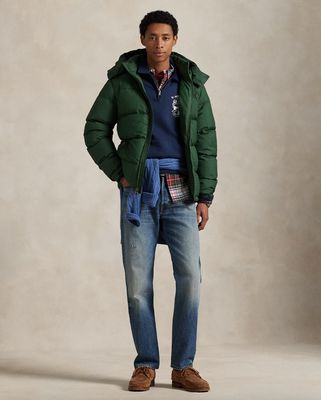 THE GORHAM DOWN JACKET GREEN